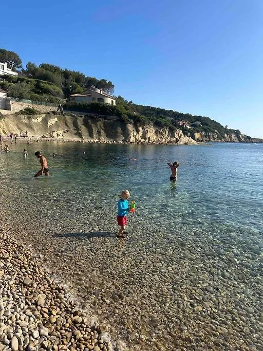 Magnifique Appartement Face A La Plage De Beaucours Sanary-sur-Mer